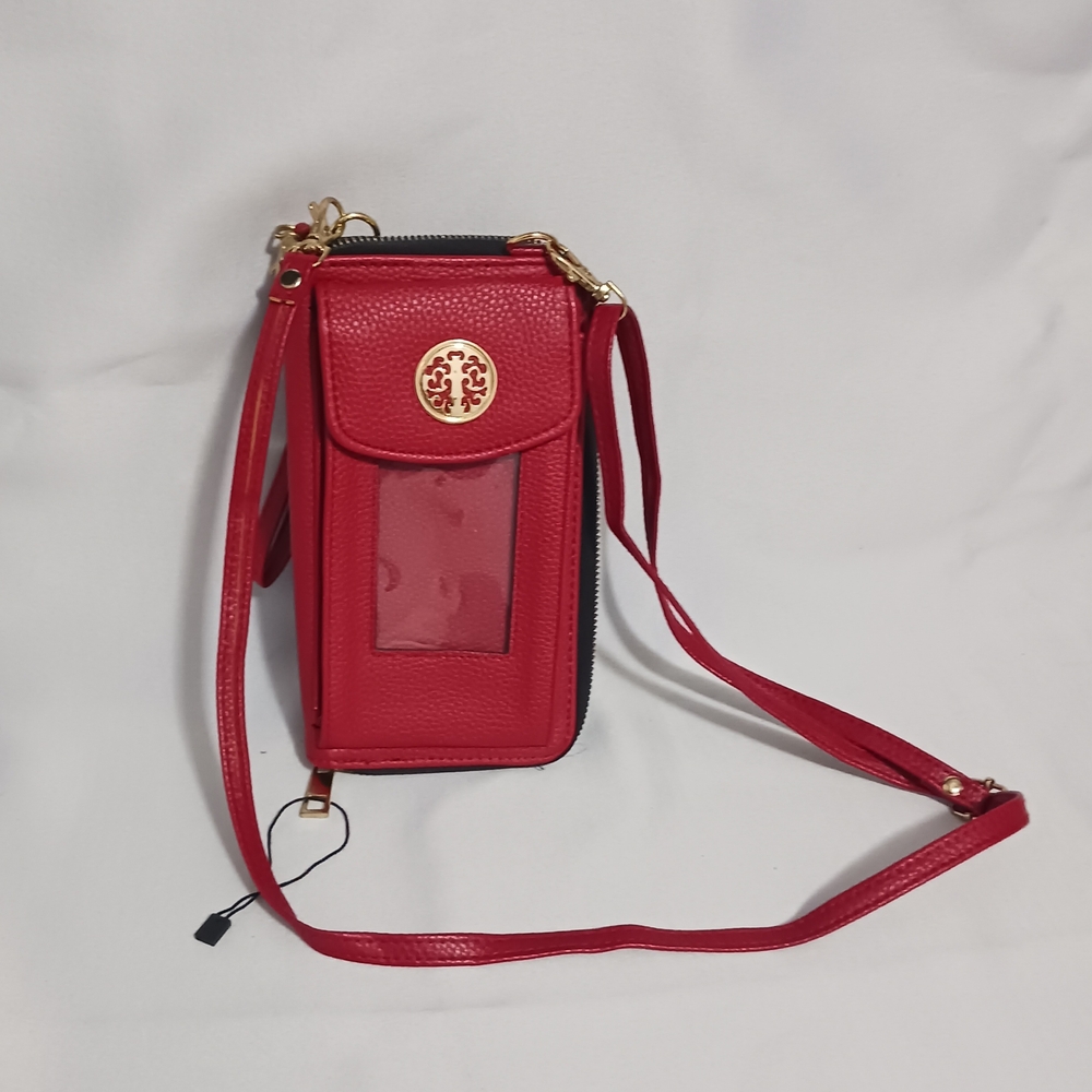Elegant Red Crossbody Bag